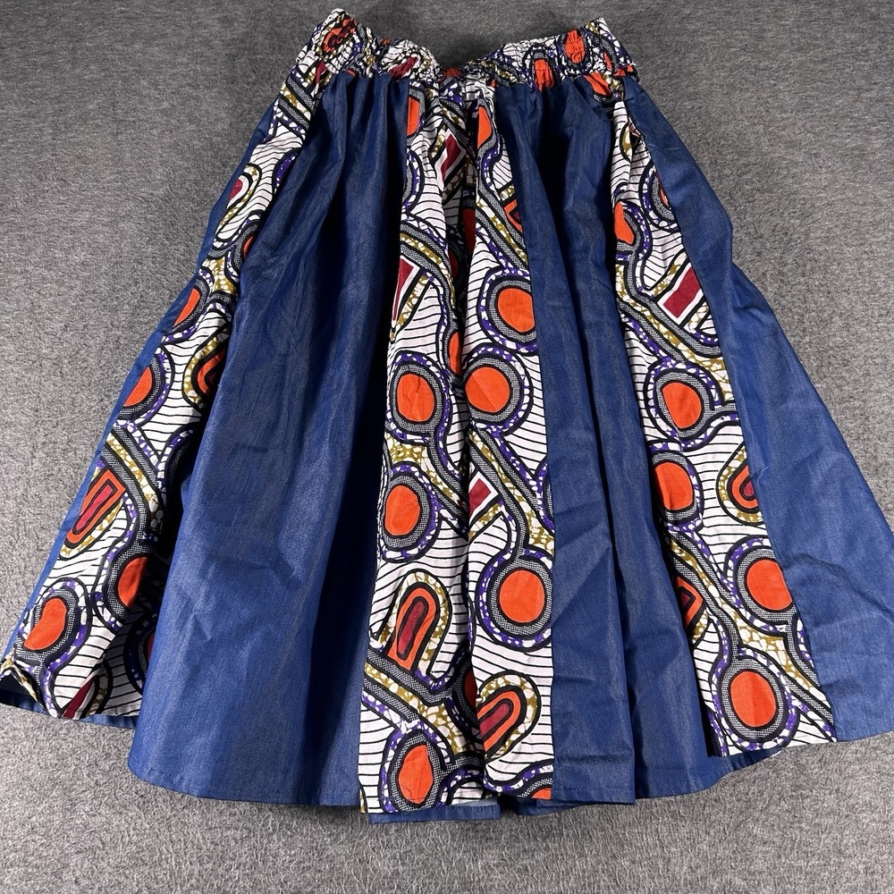 Advance Apparels Free Size Boho Maxi Full Skirt Elastic Festival Indie Artsy